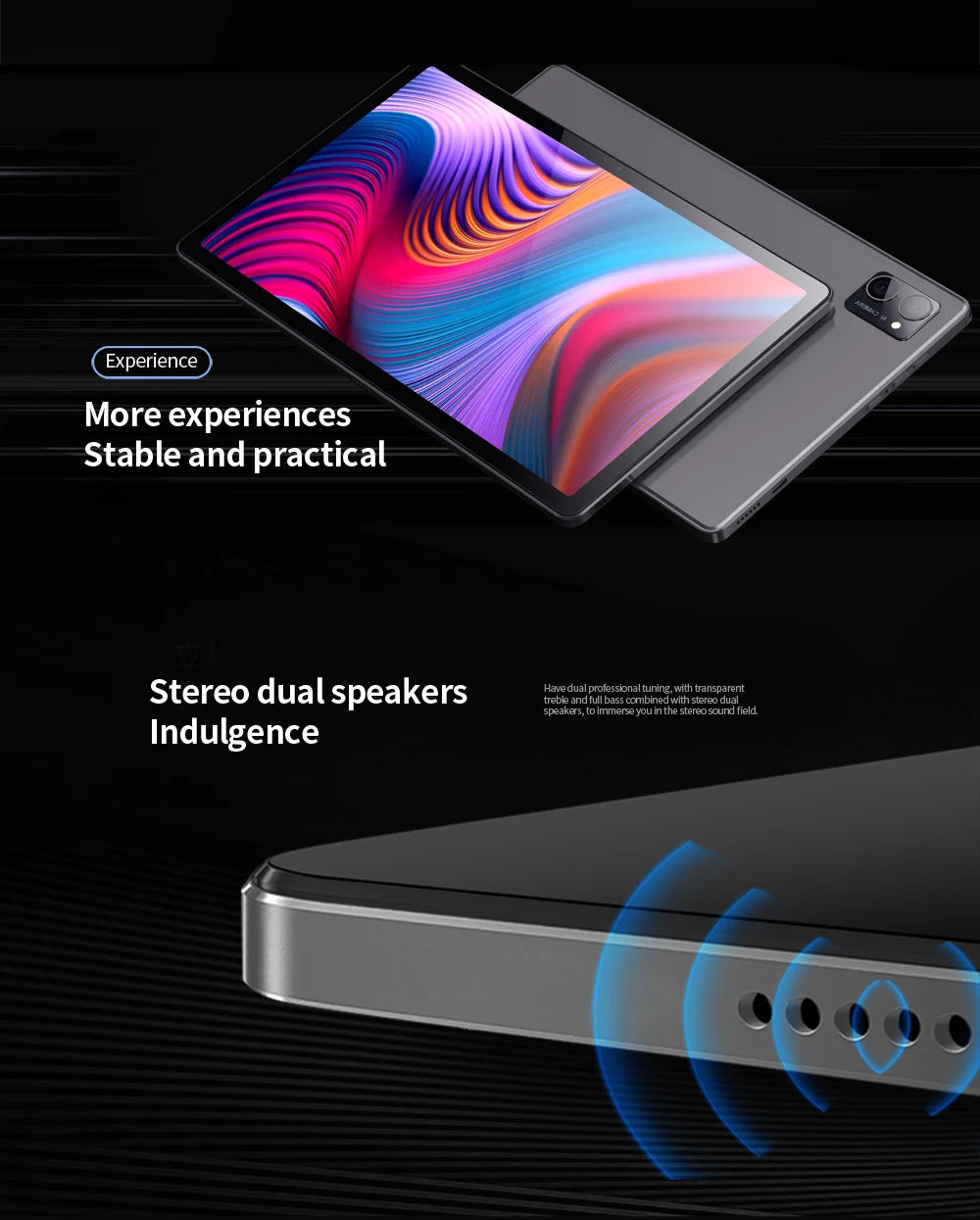 Original BDF Tablet Pc 10.1 Inch 8GB RAM 256GB ROM Android 12 Octa Core 3G 4G LTE Internet WiFi Internet BT Global Version