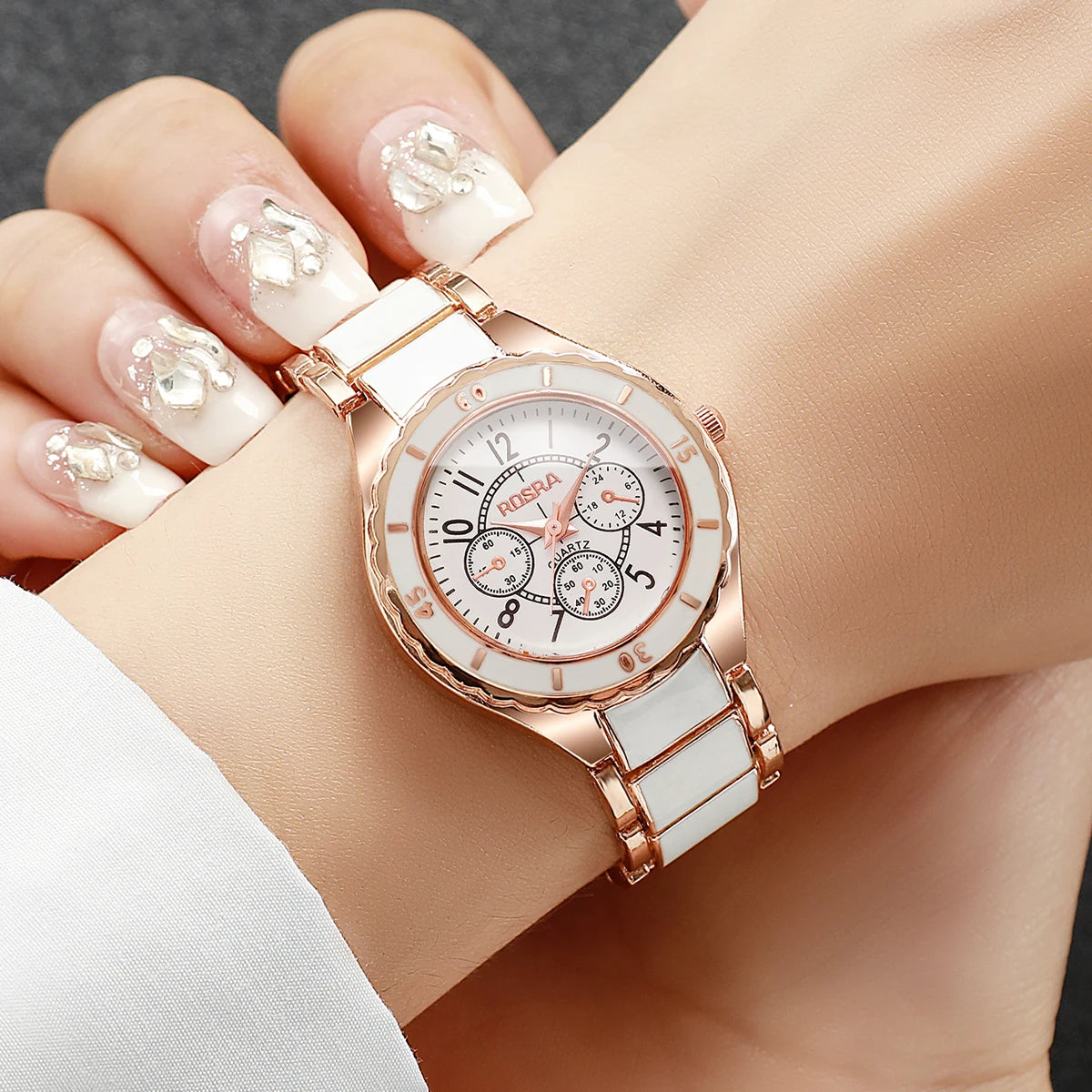 Fashion Arabic Dial Women Watches Wristwatches Ladies Quartz Watch Girls Clock Reloj Mujer（Without Box）