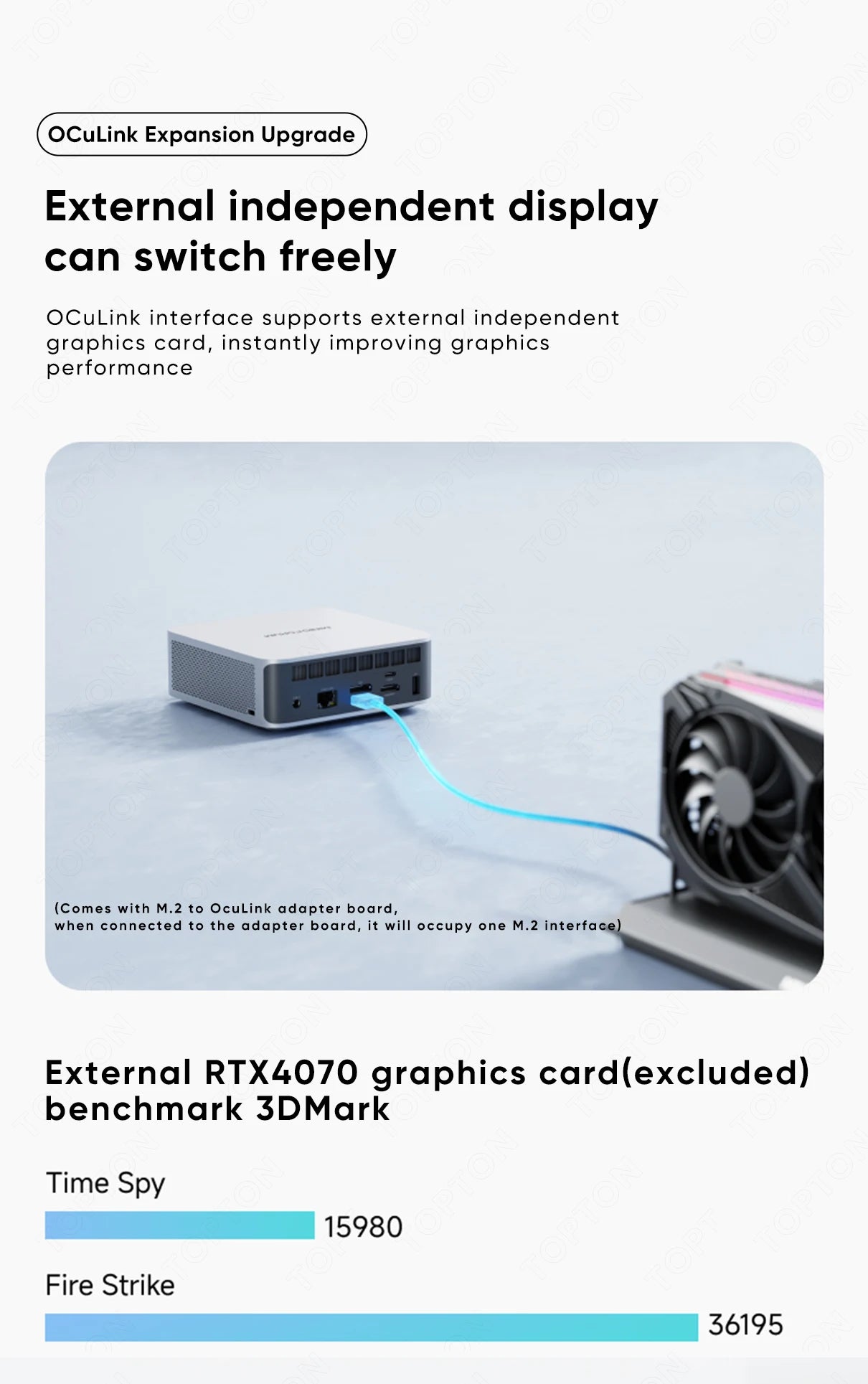 MINISFORUM AI 9 HX 370/R7 255 Mini PC Desktop Computer AMD Radeon 890M Graphics, Copilot Support AI PC Oculink 8K Quad Display