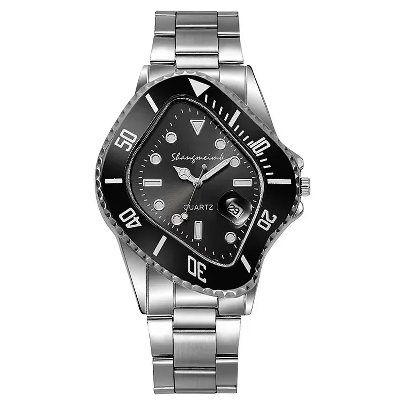 Water Ghost Men's And Women's Watch  Punk Twisted Concept Dial Latest Fashion Luxury Limited Edition Personalized Design Gift