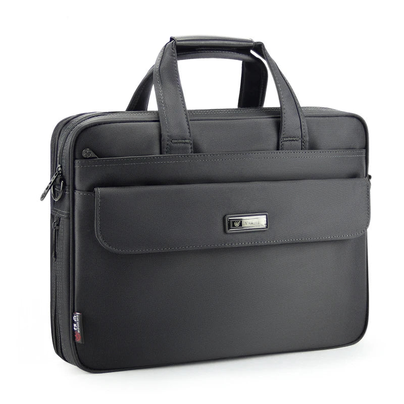 Men's Laptop Briefcase Brand Men Computer Handbags Waterproof Durable Nylon 15.6 Inch Laptops Bags Boys Shoulder Files Books Bag