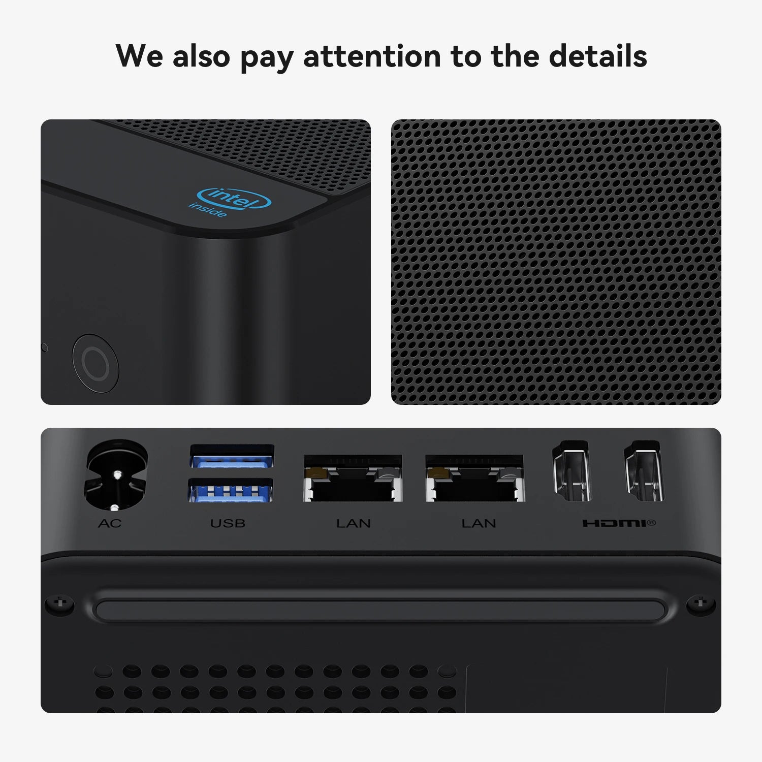 MINI Computer Twin Lake N150 Alder N95 8GB/16GB DDR4 256GB SSD Windows 11 Pro 4K HDMI 2.0 WIN11 NUC HTPC GK mini