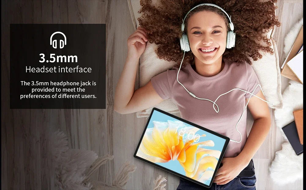 Teclast T65MAX Tablet MTK G99 Octa-Core 13inch FHD 1920x1200IPS 8GB RAM 256GB ROM Android 14 10000mAh 13MP+8MP WIFI2.4G+5G BT5.2