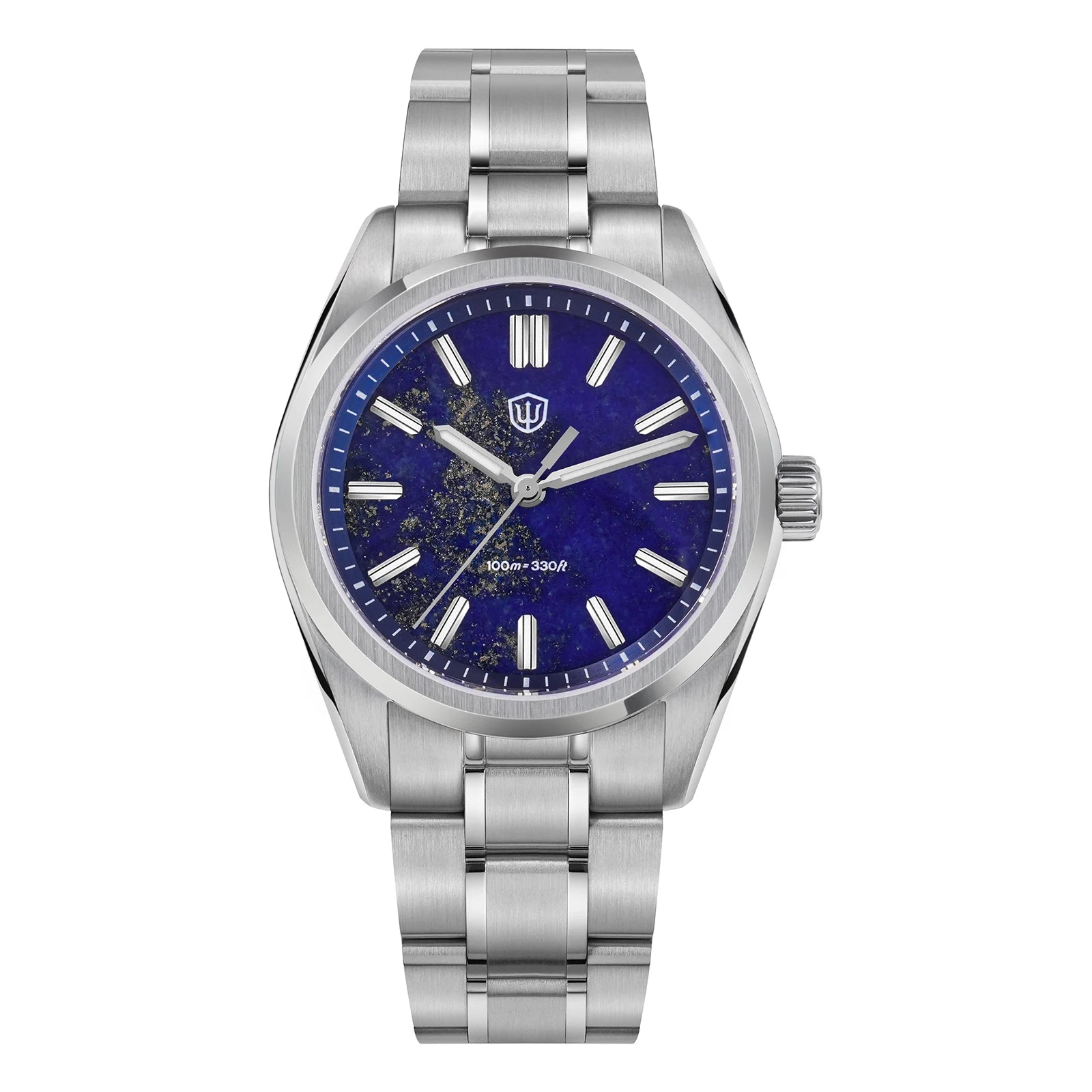 Watchdives WD0003B 36mm Quartz Men Watch VH31 Sweep Seconds Movement Stainless Steel Watches Luminous Waterproof Sapphire
