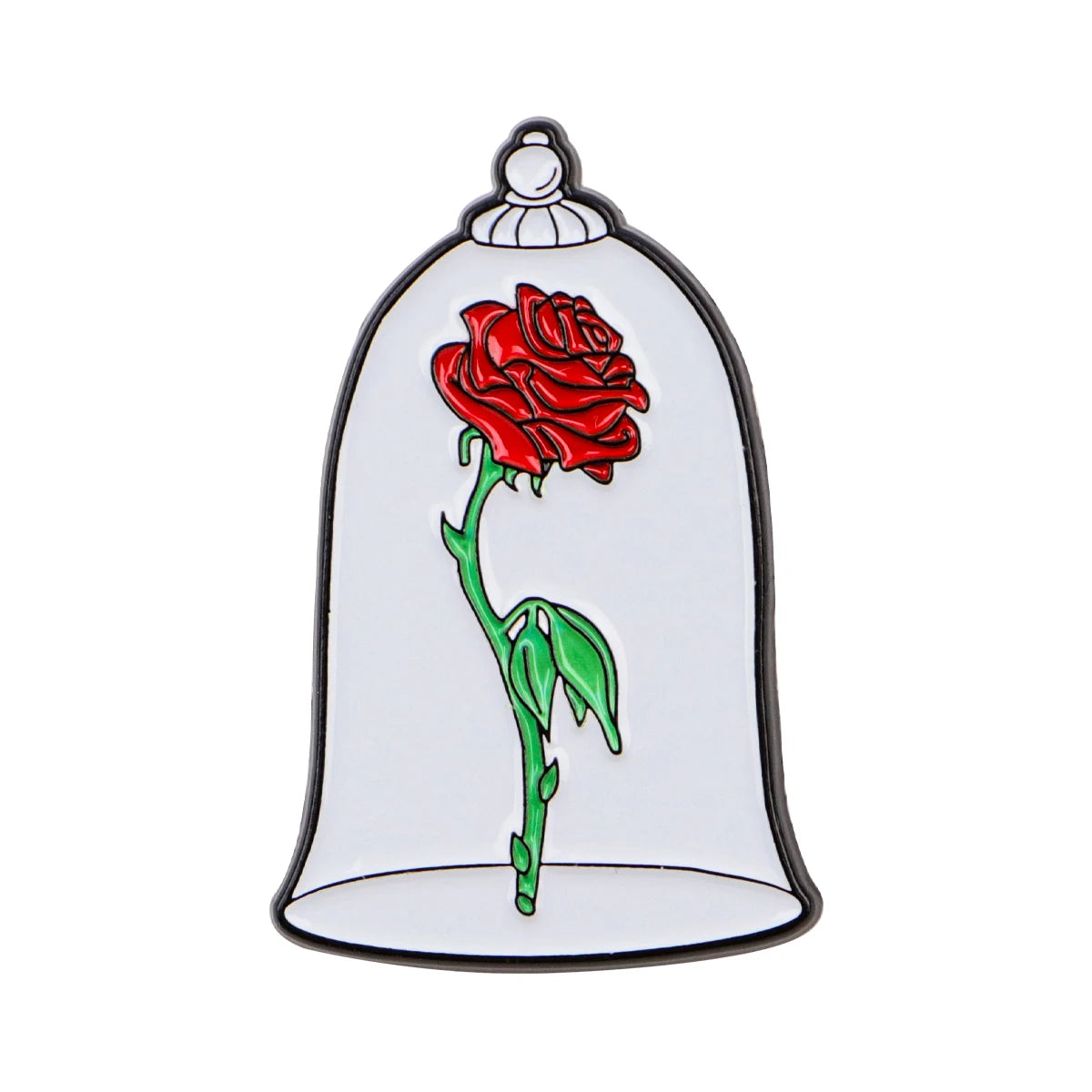 1-5pcs Mixed Cartoon Beauty and Beast Enamel Brooch Lapel Pin Badge on Backpack Costume Accessories Fashion Jewelry Gifts