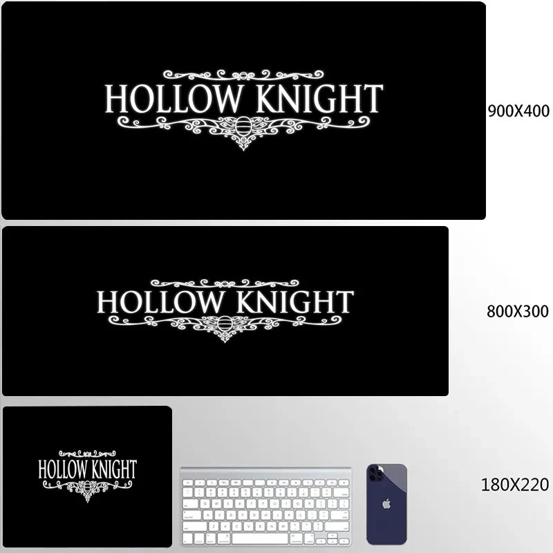Hollow Knight Gaming Accessories Mouse Pad Office Laptop Cartoon Game Cabinet Mausepad PC Anime Cute HD Table Mat Large Carpet