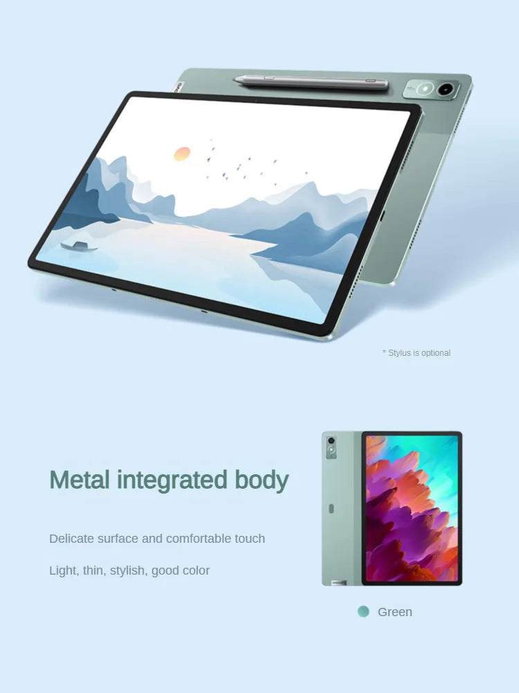 Global Rom Lenovo Xiaoxin Pad Plus 12.7 8G128G Student Friendly for E learning  Work 2 in 1 Design Matte Anti glare Display 12.7