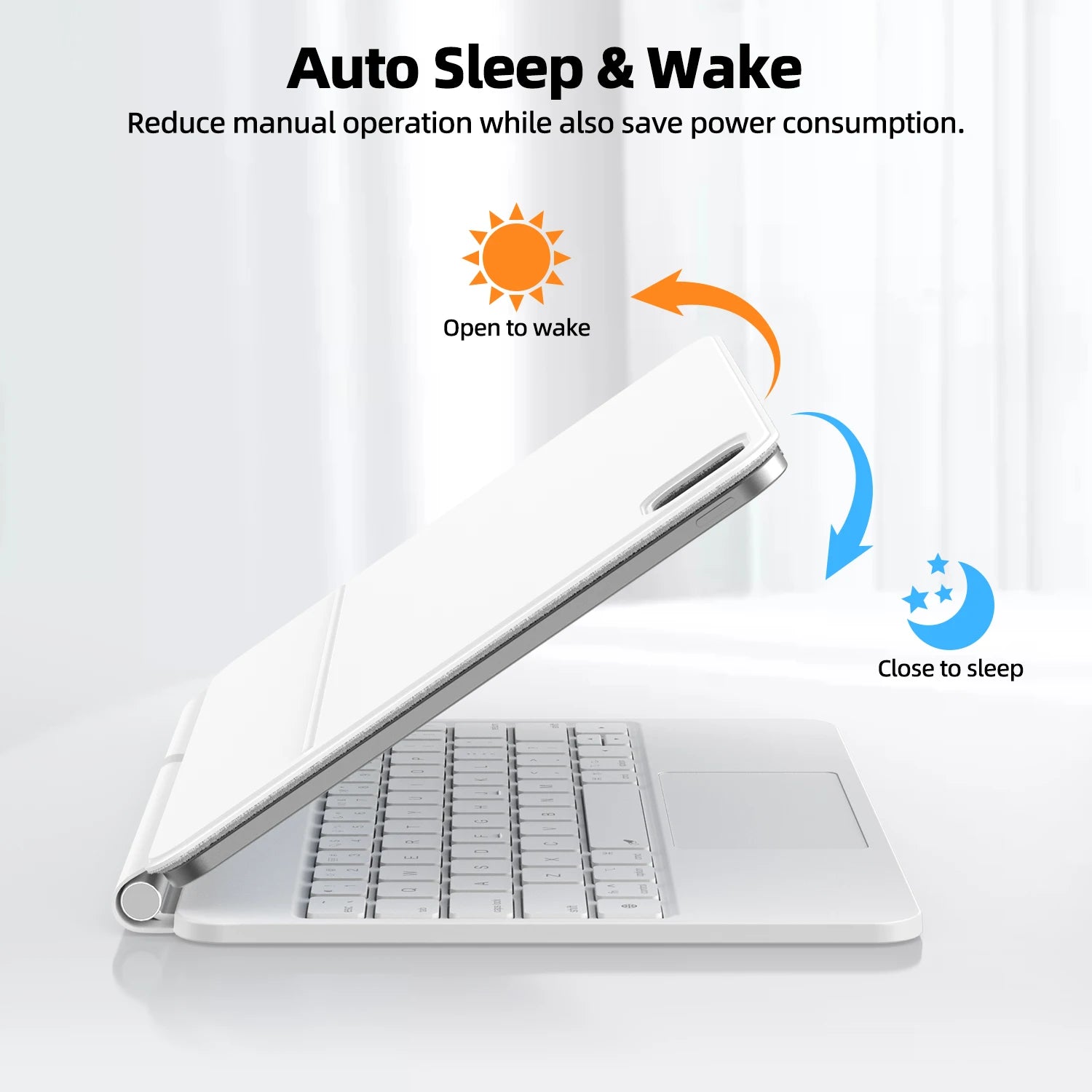 Smart Pogo Pin Keyboard case for iPad Air 11 2025 M3 for iPad Air 6 11 2024 Pro 11 Air 4 Air 5 10.9 Trackpad teclado ipad  키보드