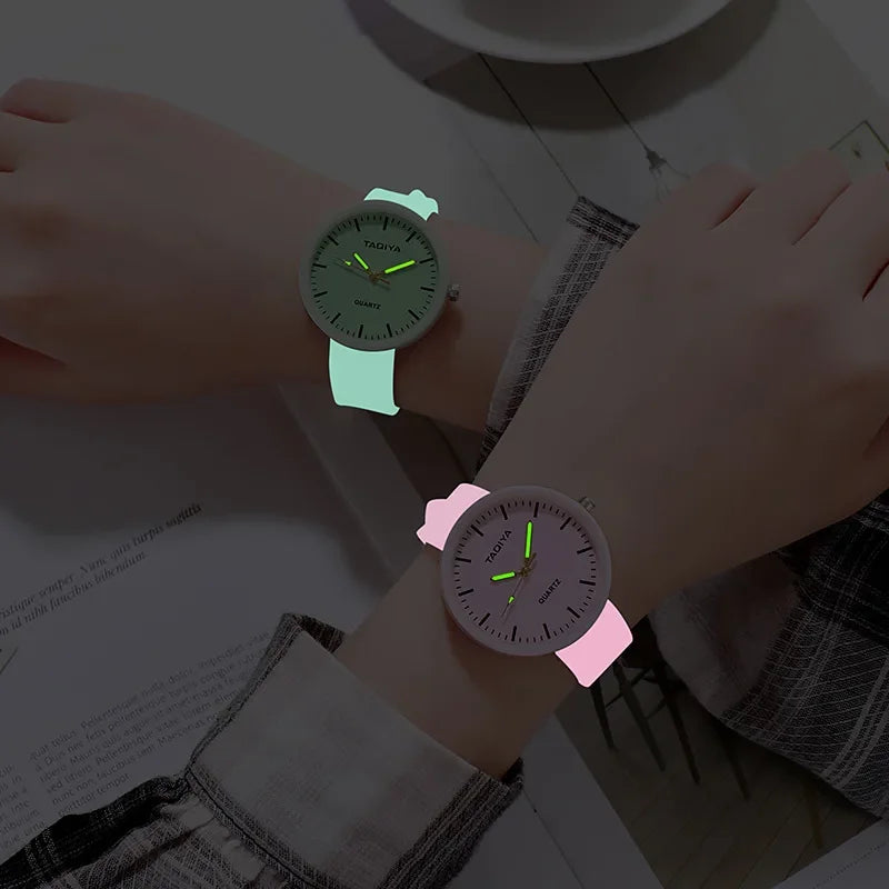 Luminous Watch for Teen Boys Girls Kids Watch Children's Silicone Strap Sport Watch Clock for Kids Child Wristwatch Reloj