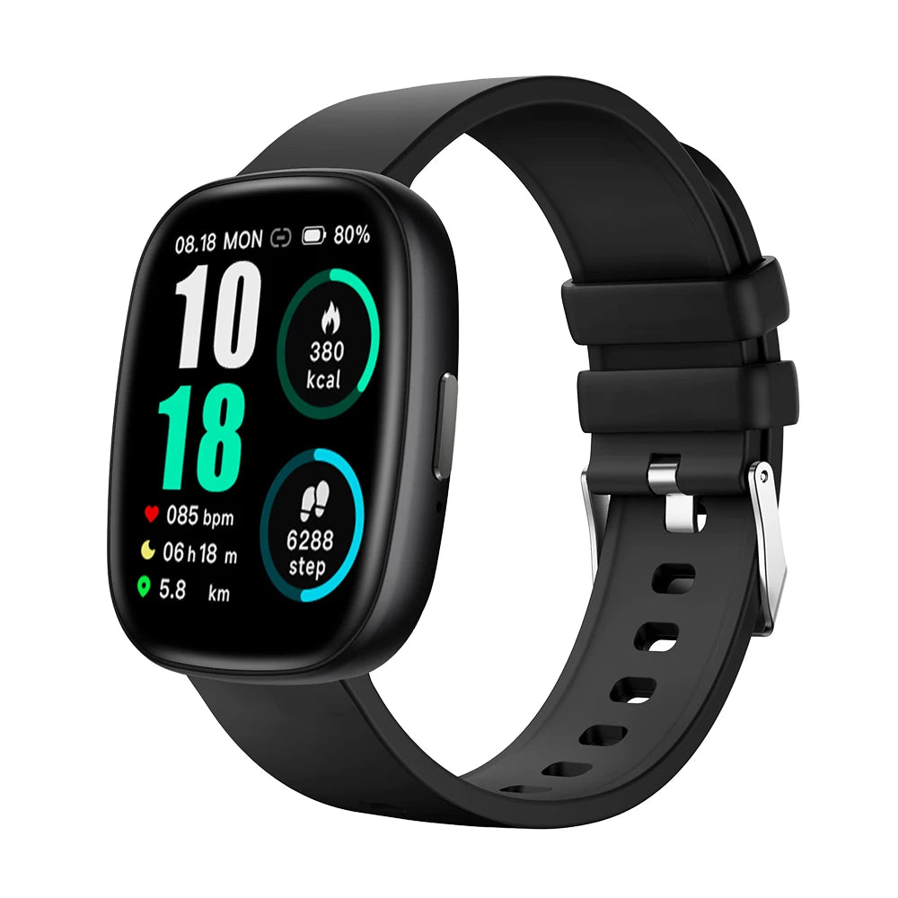 KHwatch S6 Man Watches 1.83" Screen IP67 Sport Waterproof Watches Bluetooth Call  Voice Assistant Digital Watch For Boy Teen Man