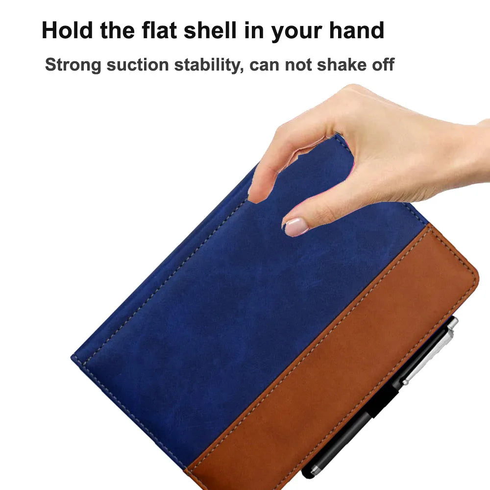 New Updated Folio Flip Book Cover Case for Capa Kindle Touch 2011 2012 D01200 Ebook Reader Magnetic Closured Pouch Case + s Pen