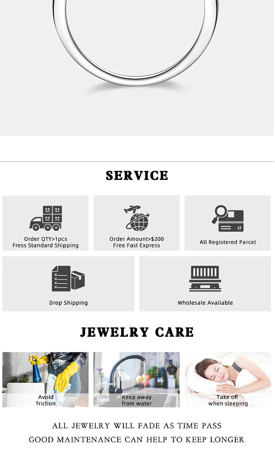 PERFANY 3mm All Moissanite Ring for Women S925 Pure Silver V-shaped GRA Certified Diamond Fashion Luxury Party Jewelry