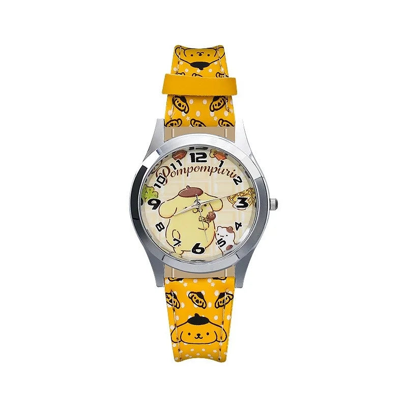 No Box Pointer Quartz Watch  Cartoon Hello Kitty  Children  Gift Watch Girls Kawaii  My Melody  Cute Watch Birthday Gift