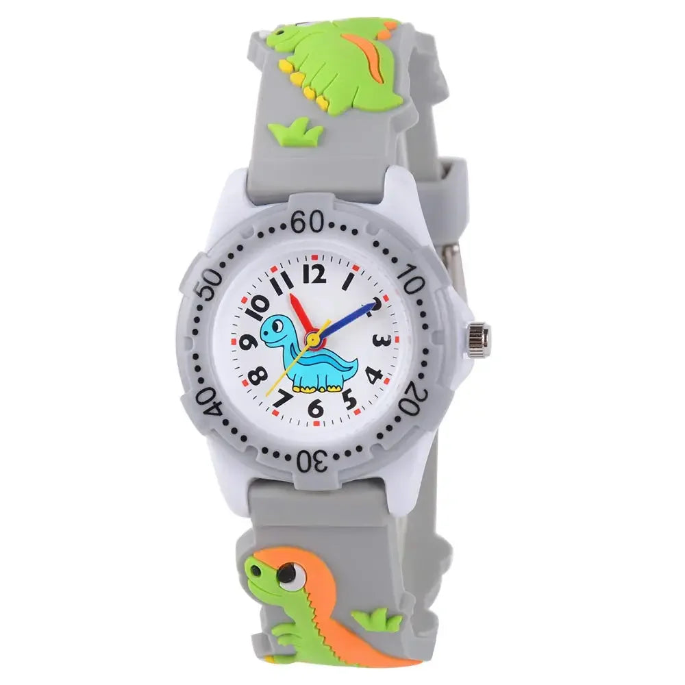Kids Watches Analog 3D Cartoon Waterproof Sport Children Toddler Wrist Watches Gifts for 3 4 5 6 7 8 9 10 11 12 Ages Girls Boys