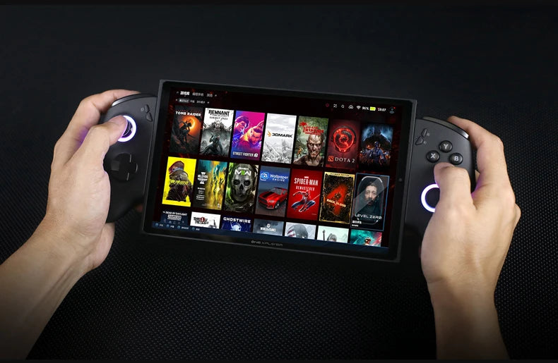 OneXplayer X1 mini AMD AI 9 HX 370 / 8840U 8.8'' 3-In-1 Handheld PC Game Console Laptop Tablet AI Computer Detachable Controller