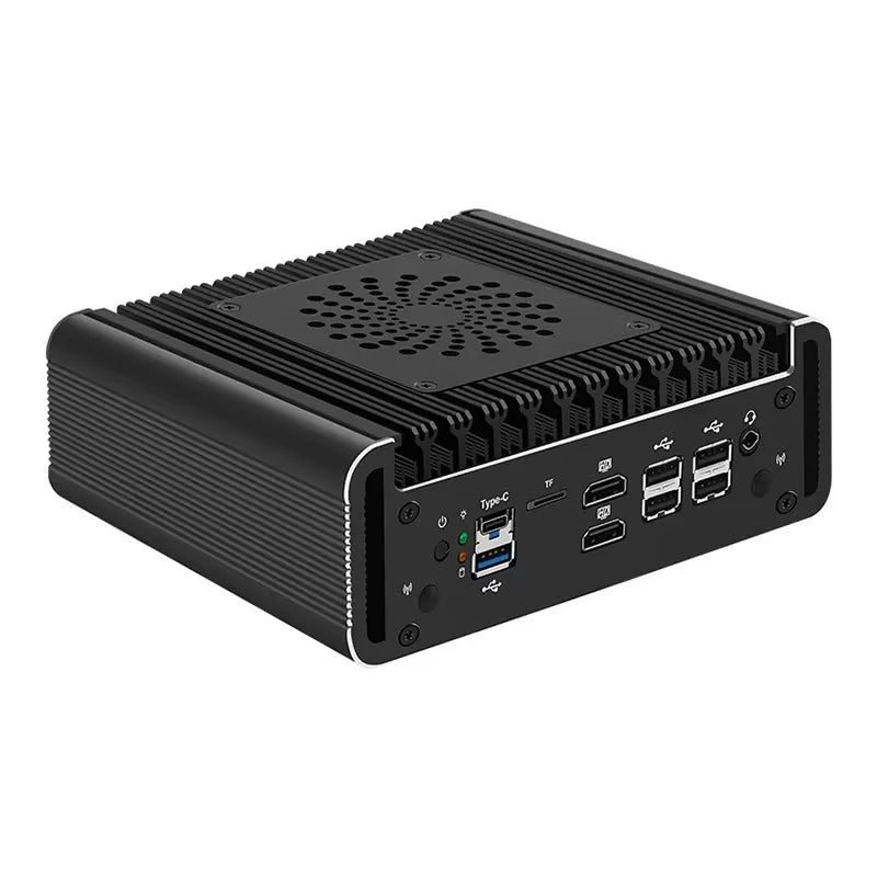 Topton Solid Firewall Router 2x10G SFP+ Intel i3 N305 N100 2xi226-V 2.5G Mini PC 2xNVMe 2xHD DDR5 pfSense Proxmox ESXi AES-NI