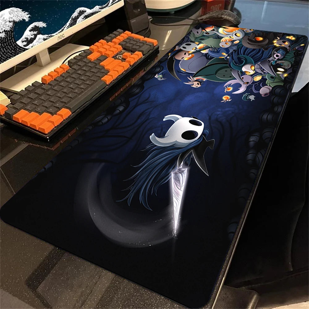 Pc Gamer Hollow Knight Mousepad Gaming Laptops Keyboard Pad Mausepad Xxl Deskmat Carpet Computer Accessories Desk Mats 900x400