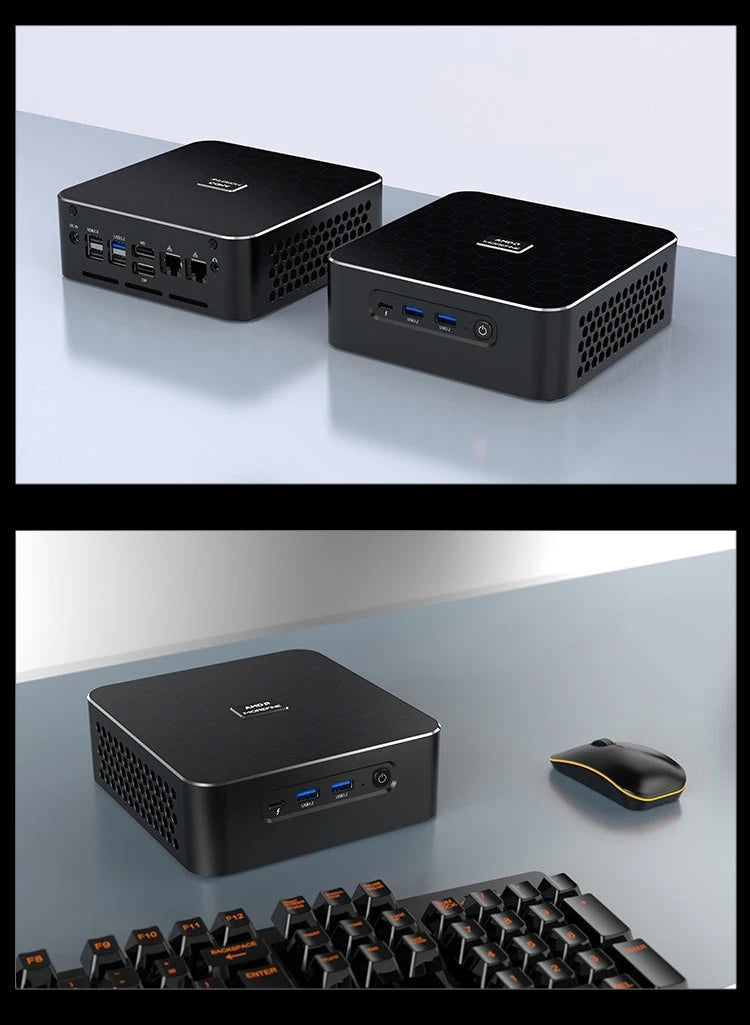 MOREFINE M600 AMD CPU 8945HS/8845HS/8645HS Mini PC 512GB Mini Computer 64G DDR5 PCIe4 Gaming Computer PC Gamer WIFI6 WIN11PRO