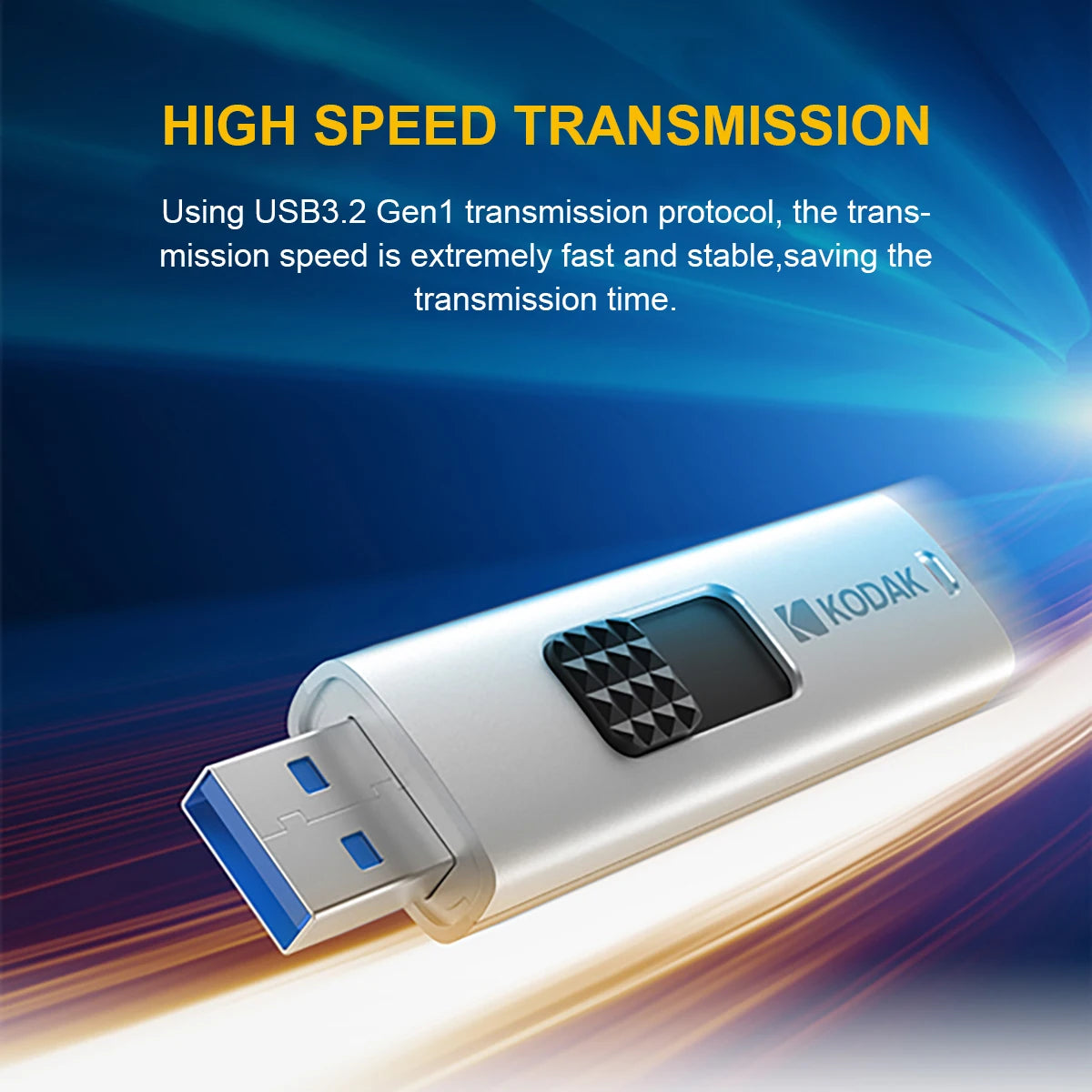 Kodak 256GB USB 3.0 Flash Drive High Speed -Portable Thumb Drive for PC/Laptop/TV, Photo Video Storage, Data Transfer, Plug&Pla
