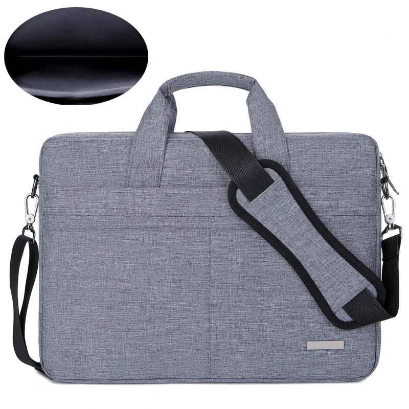 Laptop Bag Sleeve Case Shoulder HandBag Notebook Pouch Briefcases For 13.3 14 15.6 17.3 Inch Macbook Air Pro HP Huawei Asus Dell