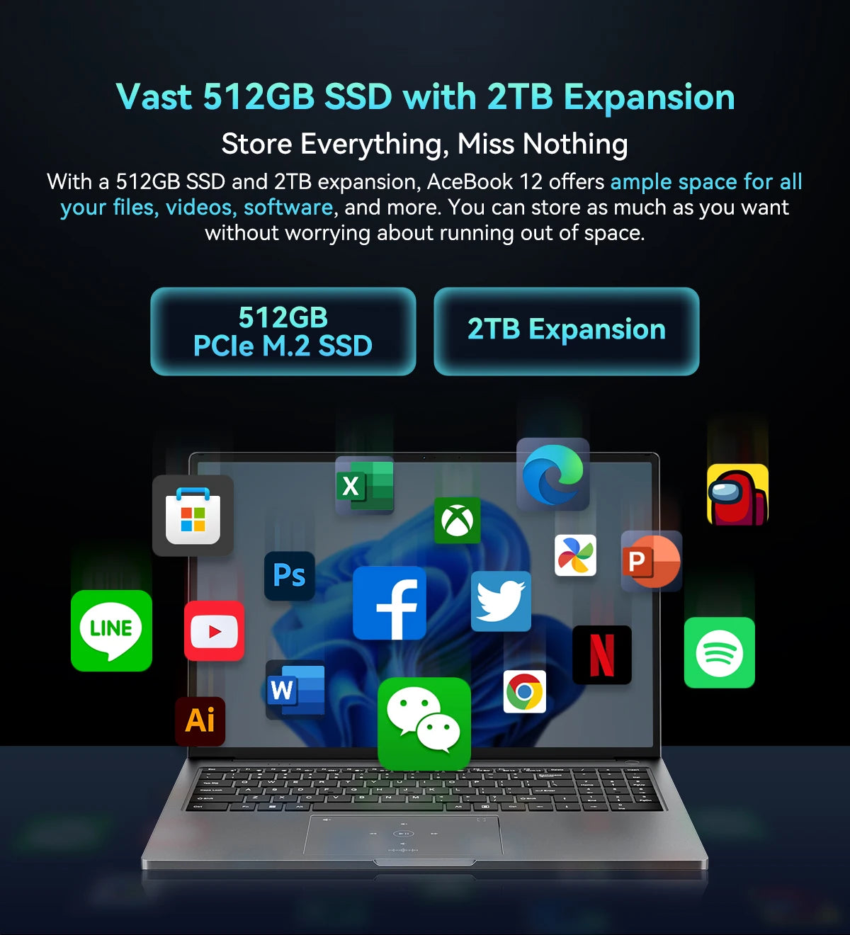 Blackview AceBook 12 Win 11 Laptop 16'' FHD IPS , Intel I5-1030NG7 Notebook, 16GB RAM 512GB SSD, 2-in-1 Fingerprint Power Button
