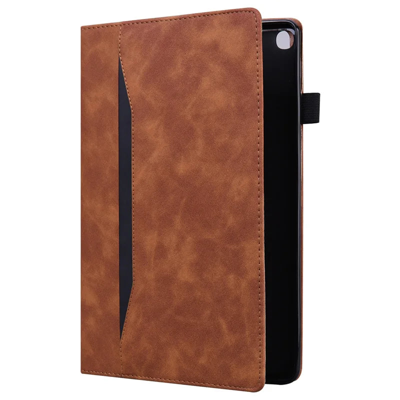 For iPad Air 11 13 Inch Case 2024 PU Leather Soft TPU Back Business Folio Cover for Funda iPad M2 Air 6 11 13 Inch 2024 Case