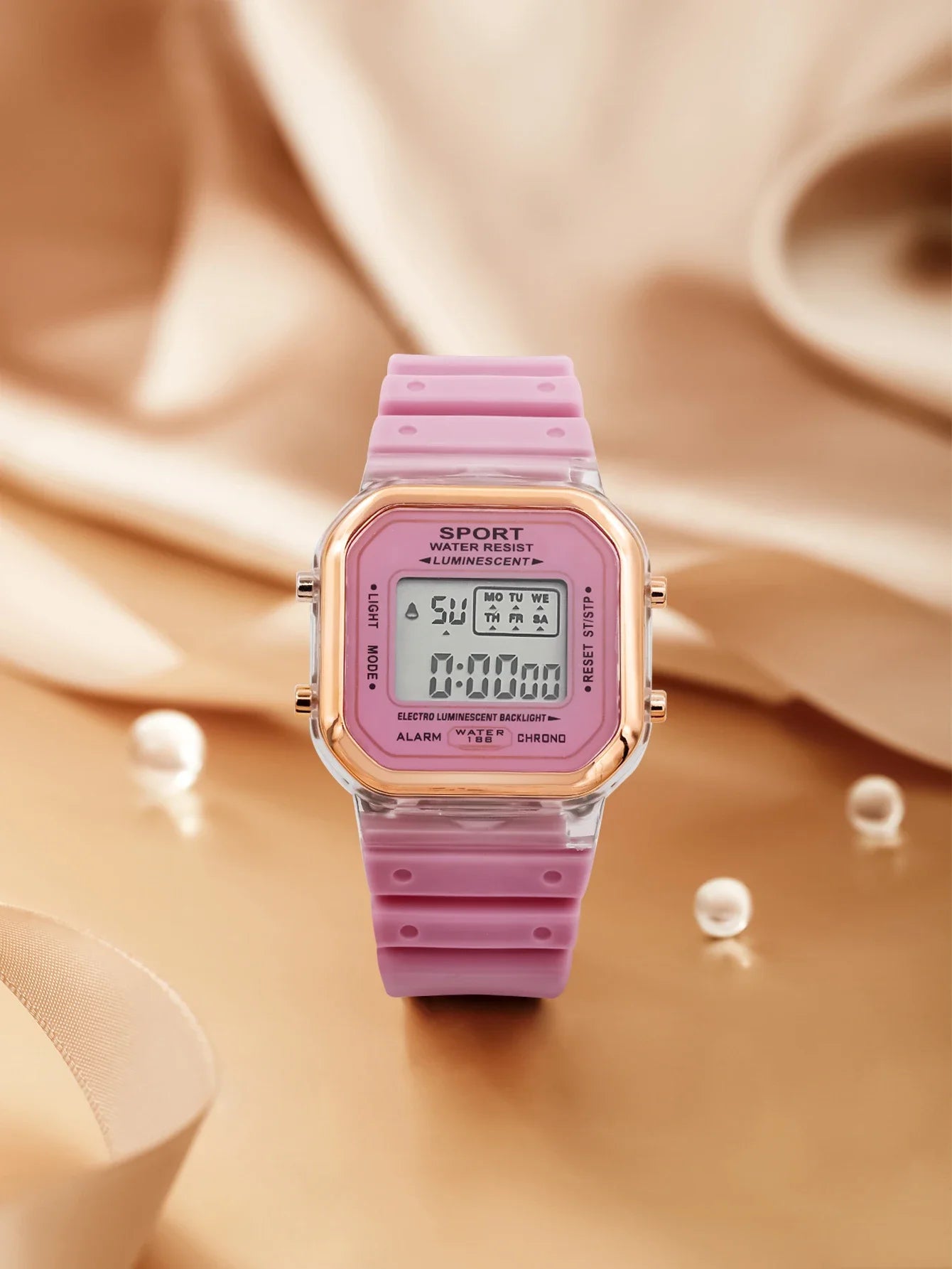 New Children's LED Digital Watch Student Multi Functional Outdoor Sports Watch Minimalist Men's and Women's Electronic Watch
