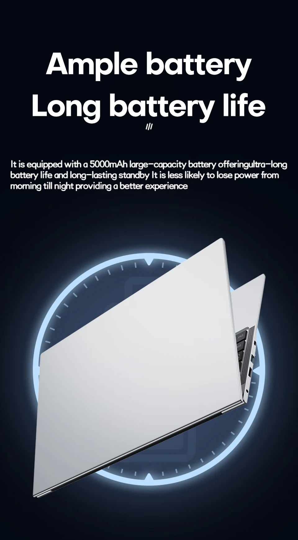 Xiaman 17.3" Gaming Laptop Computer PC Windows 11 Pro Intel Celeron N5095 Laptops Discrete Graphics 16GB RAM 1TB SSD Notebook PC