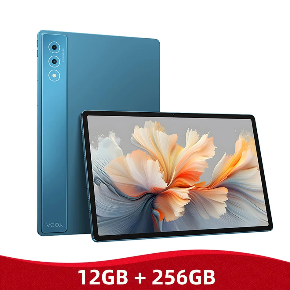 Lenovo Yoga Pad Pro 12.7 Tablet 12GB RAM 256GB ROM Snapdragon 8 Gen 3 Dolby Vision Atmos 13MP Camera 10200mAh 68W Charging