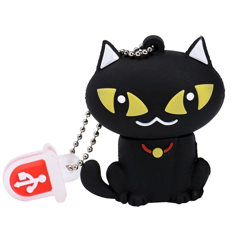 JASTER New Cute Cartoon USB 2.0 Flash Drive 64GB 32G Penguin U Disk 16GB Pen Drives 8G pendrive 4GB Gifts Key Chain Memory Stick