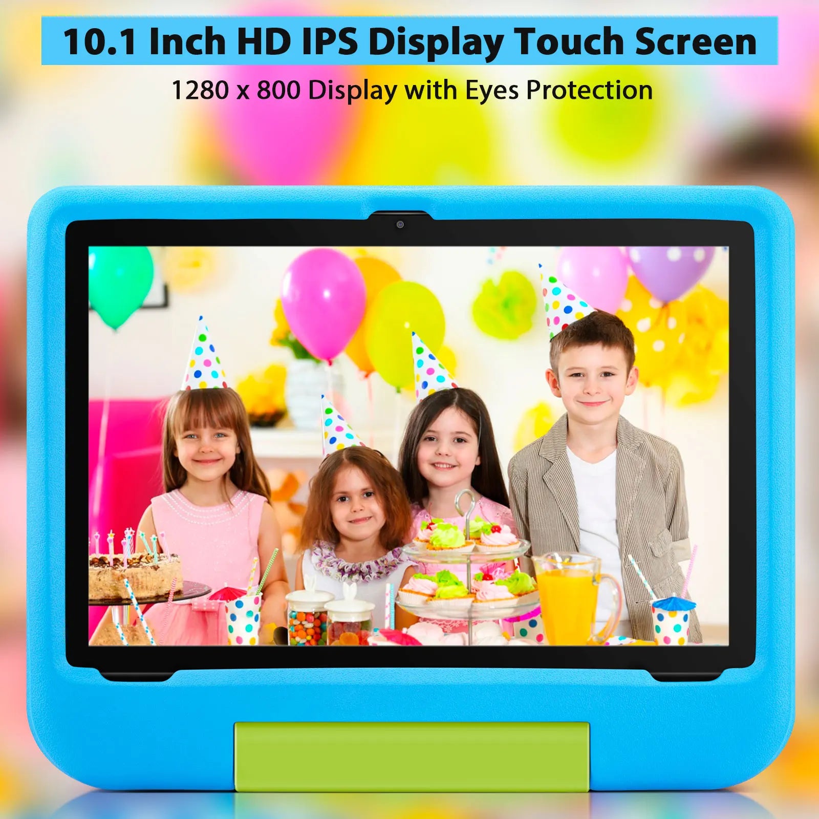 ANRY 10.1 Inch 2025 Children's Tablet 5000Mah Octa-Core 4GB+4GB Expand RAM 64GB ROM CPU A523 Learning Education Kids Tablets