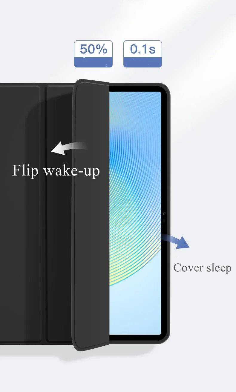 Smart Tablet Case for New XIAOMI Redmi Pad SE 2025 Funda for REDMI Pad2 11 Inch Official Liquid Silicone Leather Protector Cover