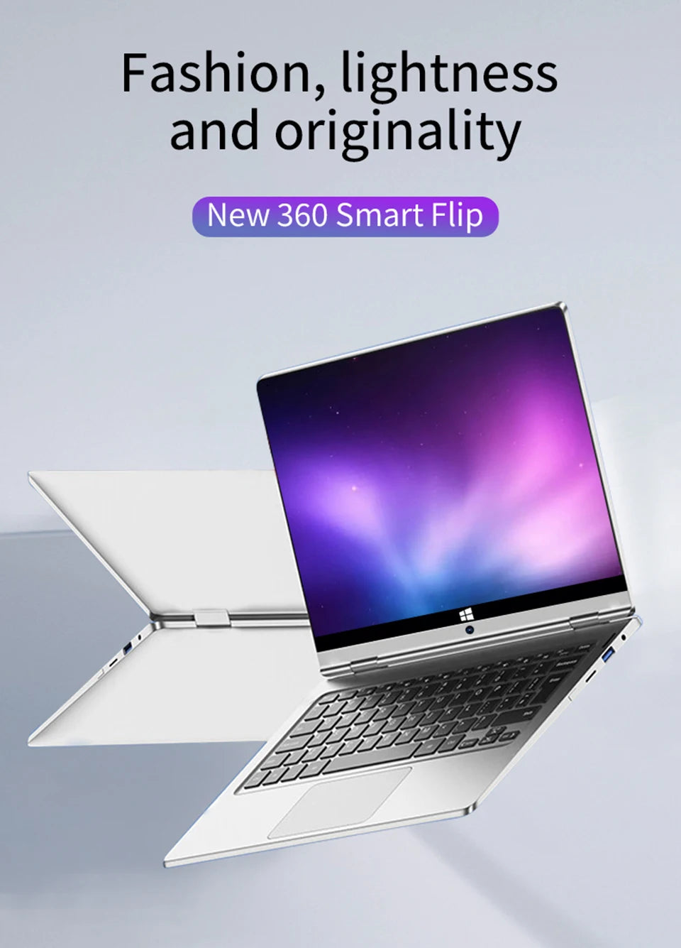2 in 1 mini Laptop Computer Portable Touch Screen 11.6" Intel i7-8500Y 8GB 1TB Windows 11 Pro Office Learning Tablet PC Notebook