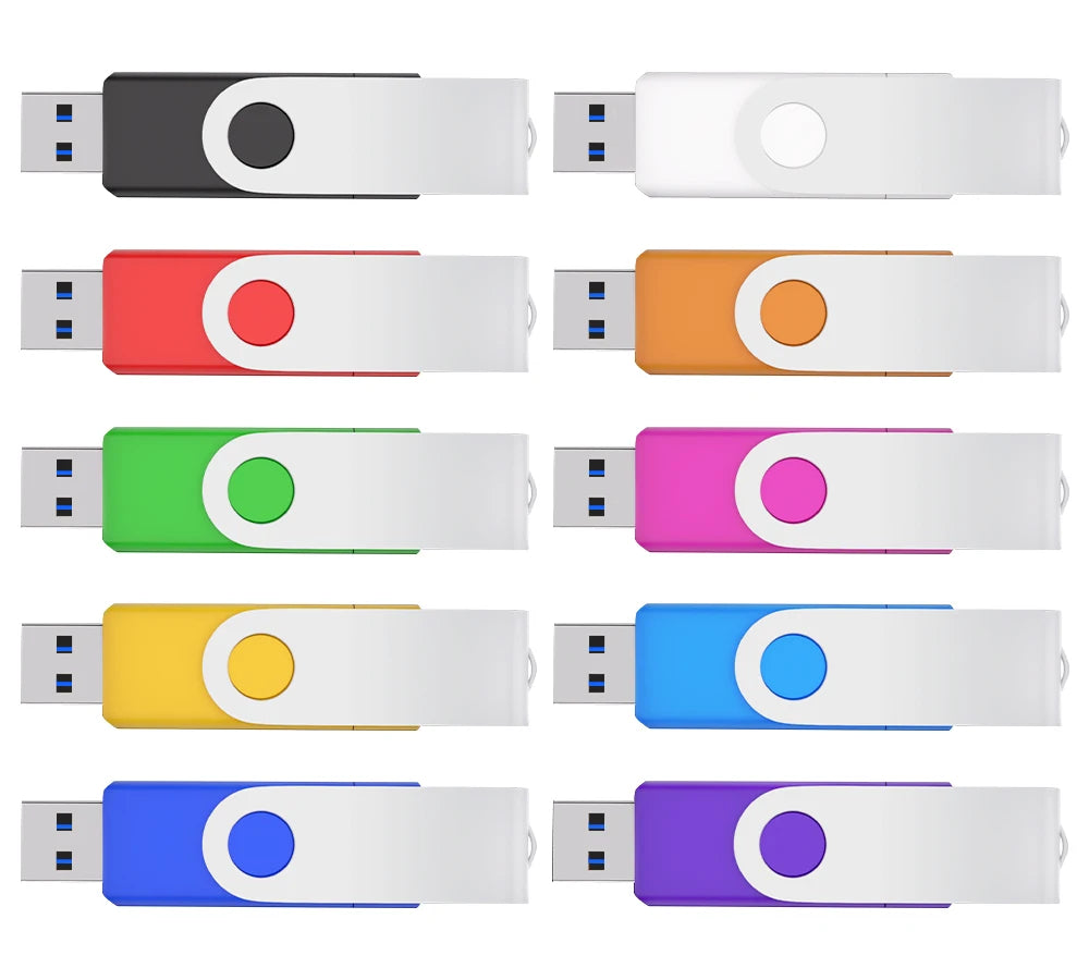 Rotable Usb 3.0 Type C Flash Drive 128GB 32GB 16GB Pen Drive high-capacity Pendrive 64GB 4G OTG 2 IN 1 Creative gift Usb Stick