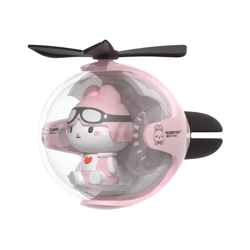 Sanrio Hello Kitty Car Air Freshener - Official Sanrio Aroma Diffuser for Car Vents, Cute Creative Decor Accessory Gift