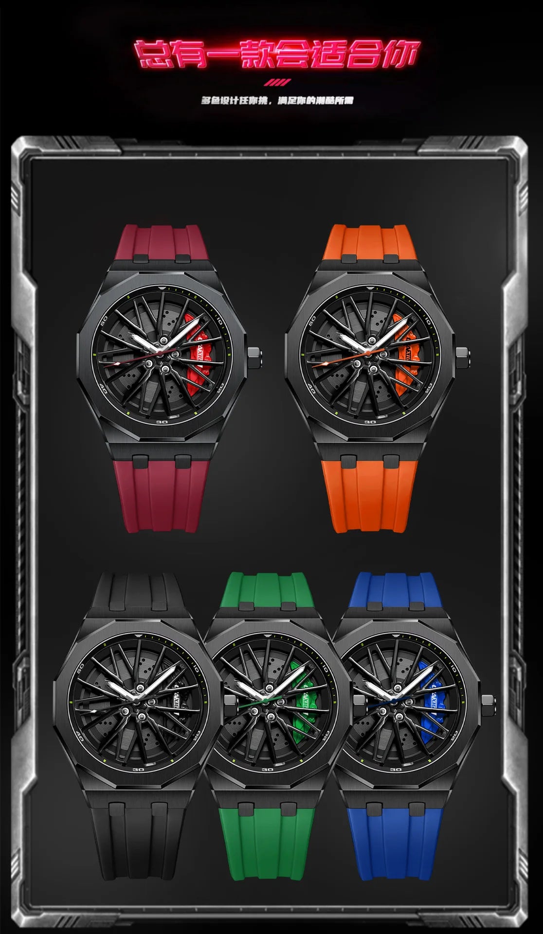 New Casual Man Wrist Watch Fashion Sports 5ATM Waterproof Men's Quartz Watches Silicone Band Male Clock Relogio Masculino