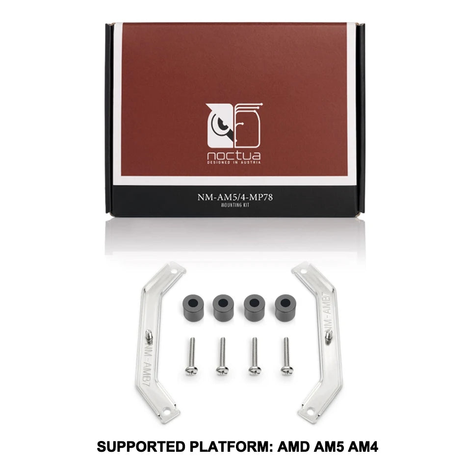 Noctua NM-AM5/4-MP83 MP78 L9aL9i Mounting-kit AMD-AM5-AM4 Socket For Noctua CPU cooler AMD-AM5-AM4 Platform AM5 Mounting bracket
