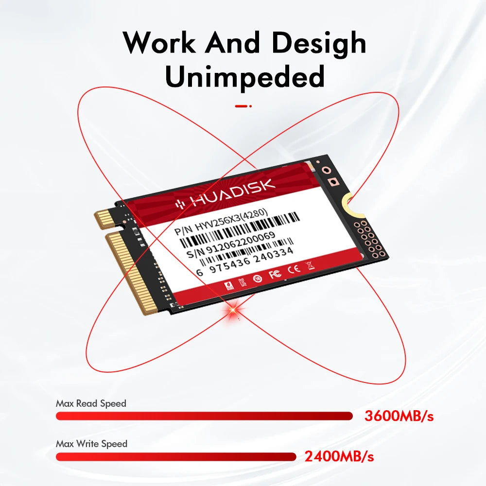 HUADISK M.2 SSD NVME PCIE3.0 128GB 256GB 512GB Solid State Disk Internal ssd nvme m2 DIY Gaming Computer Laptop PC Motherboard
