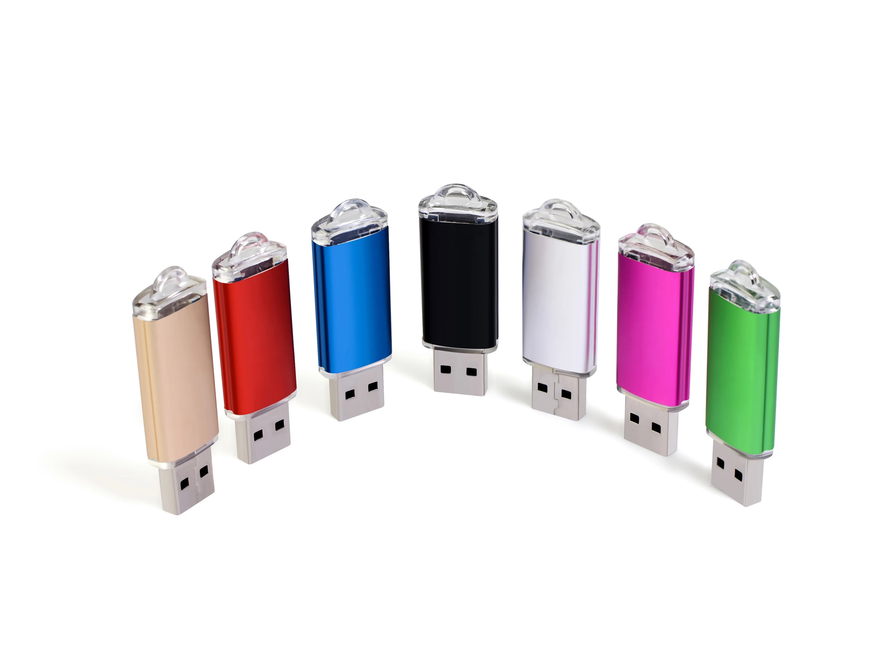 Wholesale Pen Drive 64GB USB Flash Drive 1GB 2GB 4GB 8GB 16GB Pendrives Usb Stick 32GB Memory Stick 128MB Free Custom Logo Gift