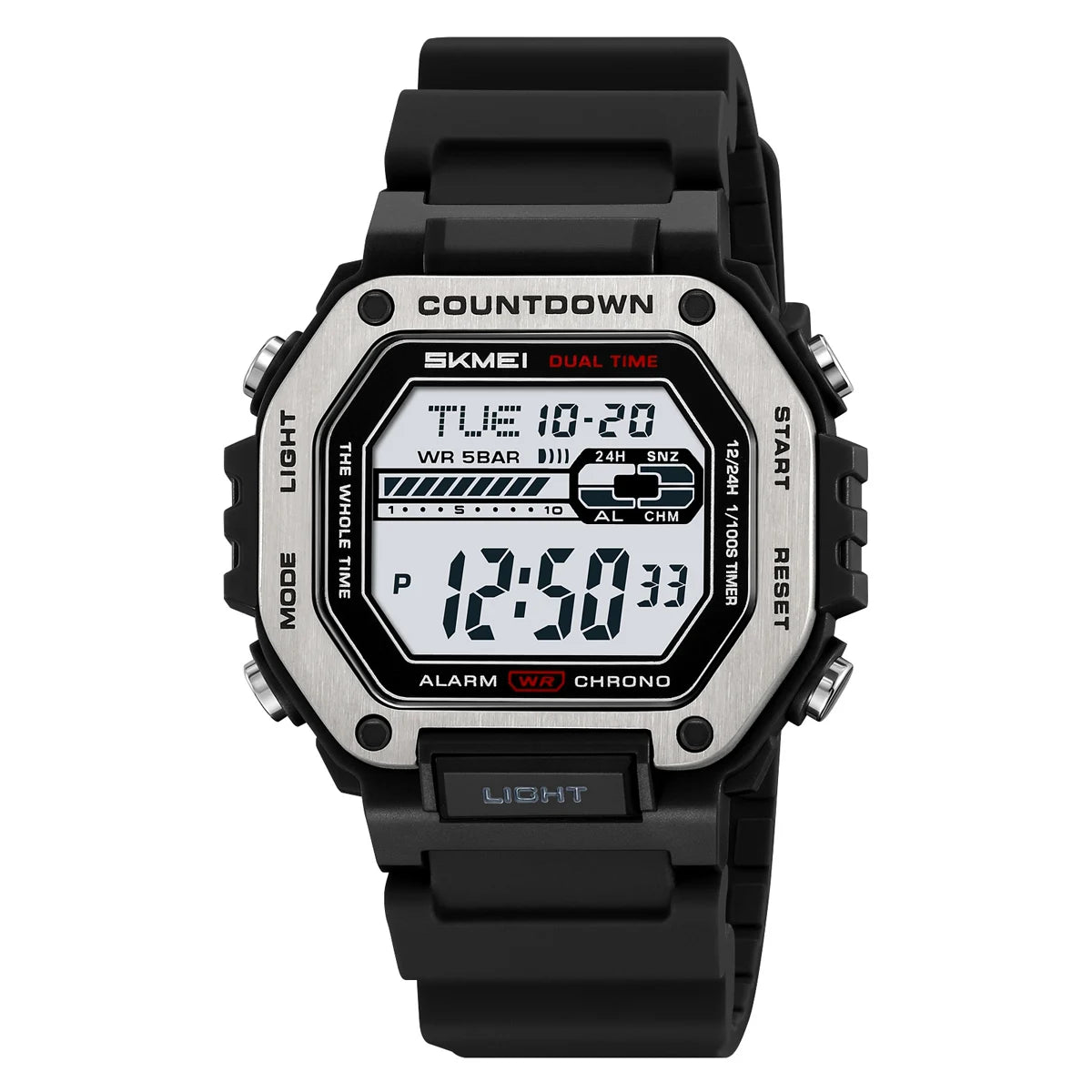 SKMEI Sport Alarm Clock Digital Watch For Men Women Waterproof Date Electronic Watches Chrono Military Wristwatches Reloj Hombre