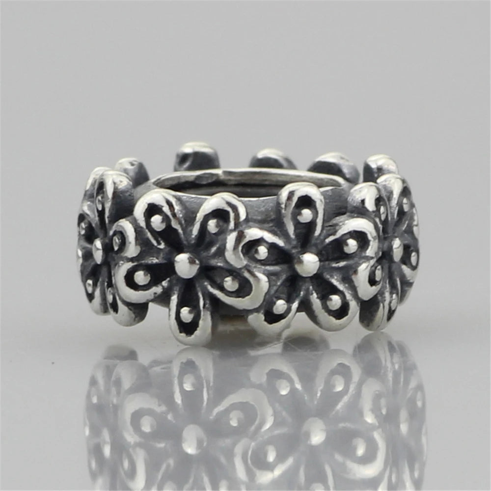 Mistletoe 925 Sterling Silver Cute Sweet Strawberries Stopper Spacer Charm Bead Fit European 3.0mm Bracelet Jewelry