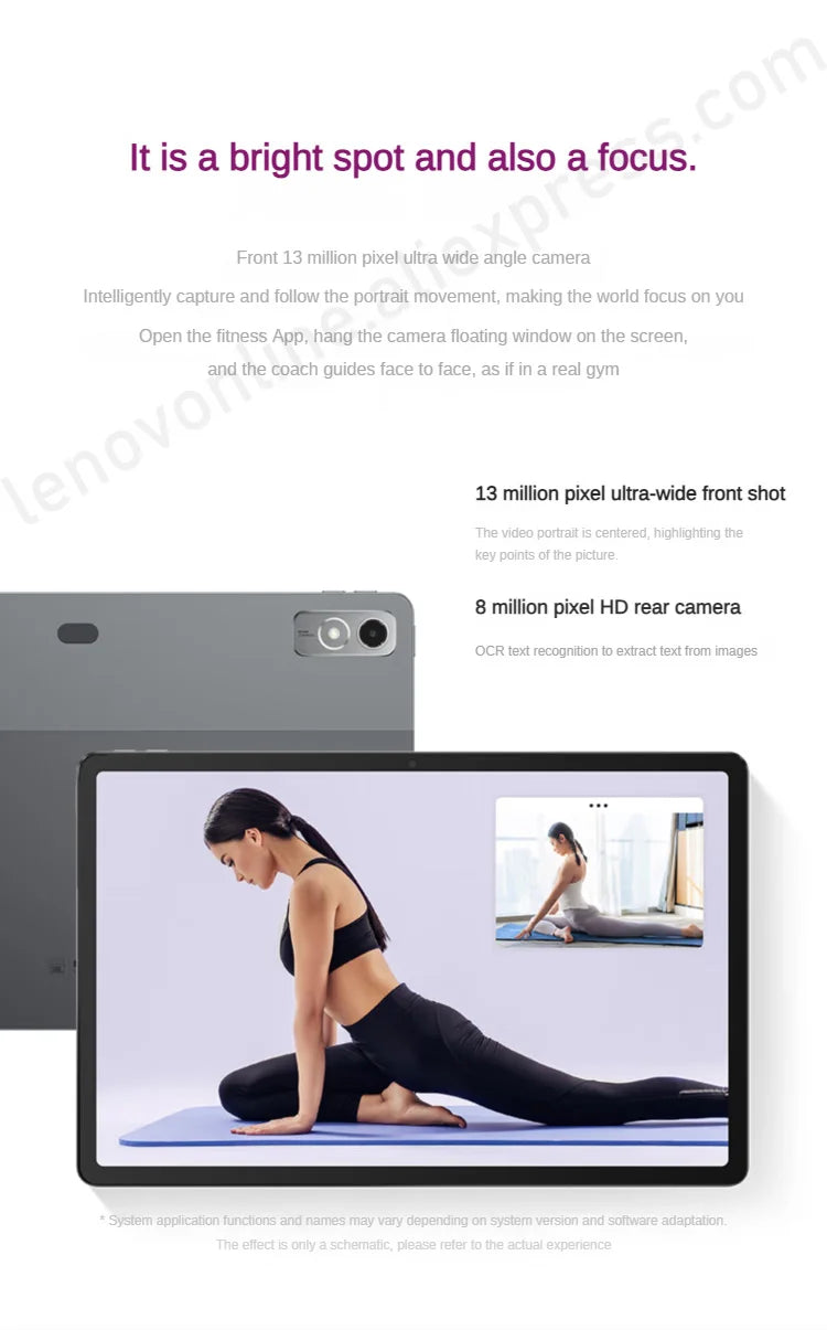 Global Rom Lenovo Xiaoxin Pad Plus 12.7 8G128G Student Friendly for E learning  Work 2 in 1 Design Matte Anti glare Display 12.7