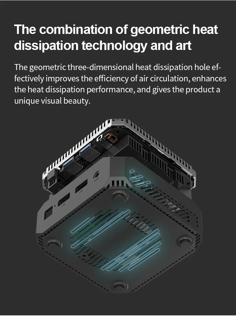 FIREBAT T2 Mini PC Gamer Intel N150 CPU Windows 11 Mini PC Gaming DDR4 16GB RAM 512GB SSD WIFI5 BT4.2 Desktop Computer minipc