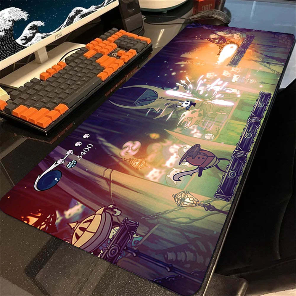 Pc Gamer Hollow Knight Mousepad Gaming Laptops Keyboard Pad Mausepad Xxl Deskmat Carpet Computer Accessories Desk Mats 900x400