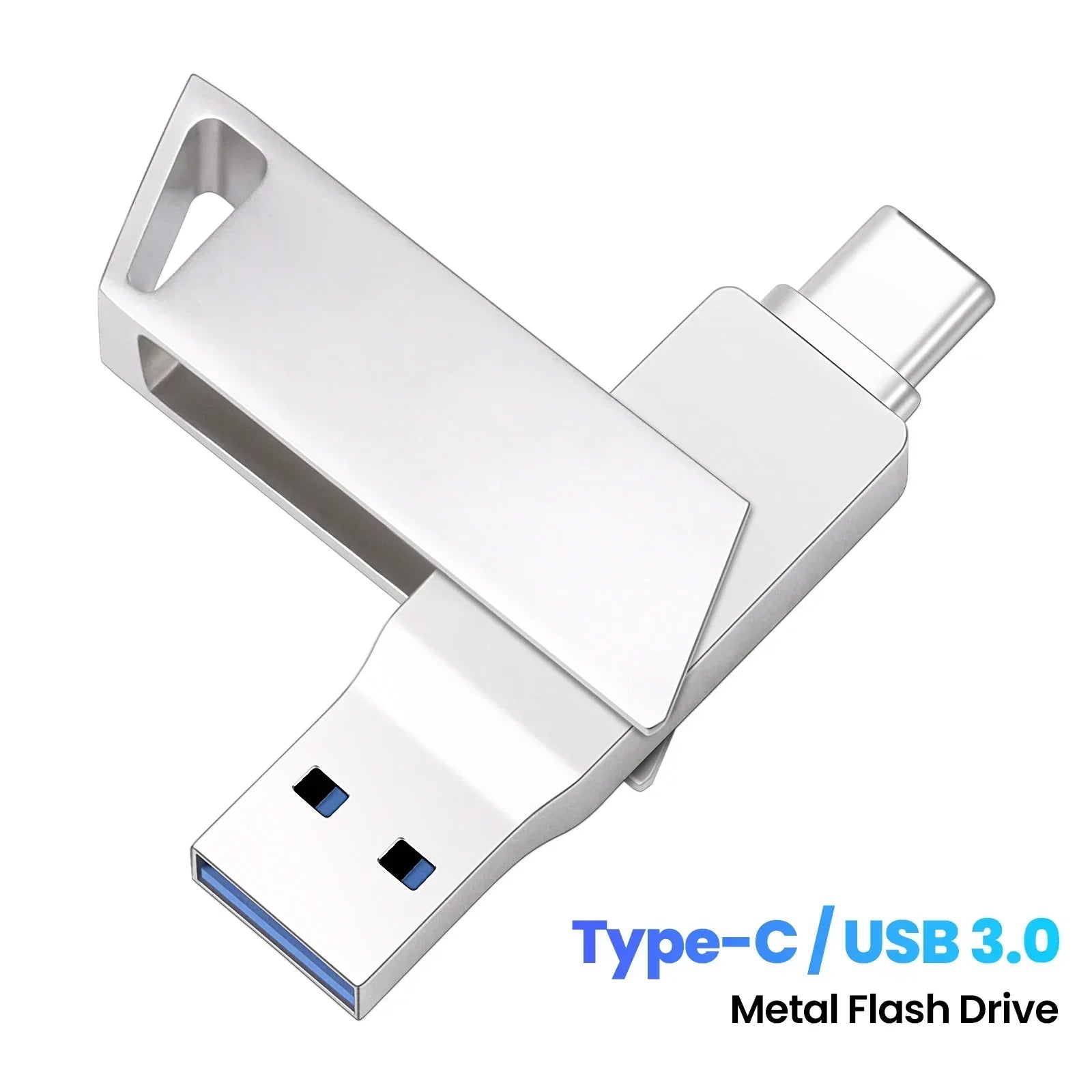 USB 3.0 TYPE-C High Speed USB Flash Drive 256GB USB-C for Android Phone Pen Drive 128GB Rotatable Pendrive Creative Gift 64GB
