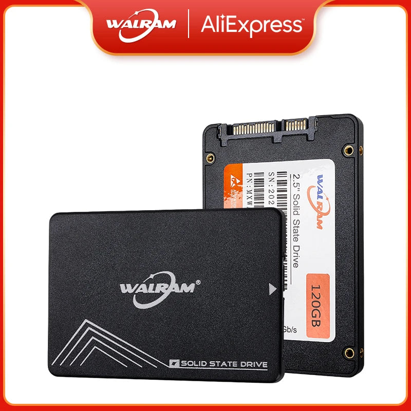 WALRAM Sata3 ssd 120GB 128GB 240GB 60GB 256GB 480GB 512gb 1TB Hdd 2.5 Hard Disk Disc Internal Solid State Drive ssd 120 gb