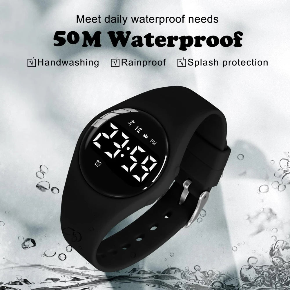 Waterproof Kids Watches Digital Sport Watch for Girls Boys Fitness Tracker with Alarm Clock Stopwatch for Teens Ages 5-12