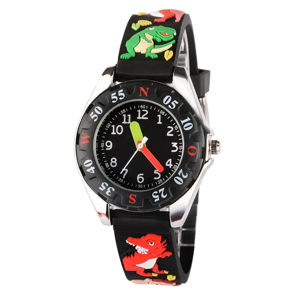 Kids Watches Analog 3D Cartoon Waterproof Sport Children Toddler Wrist Watches Gifts for 3 4 5 6 7 8 9 10 11 12 Ages Girls Boys