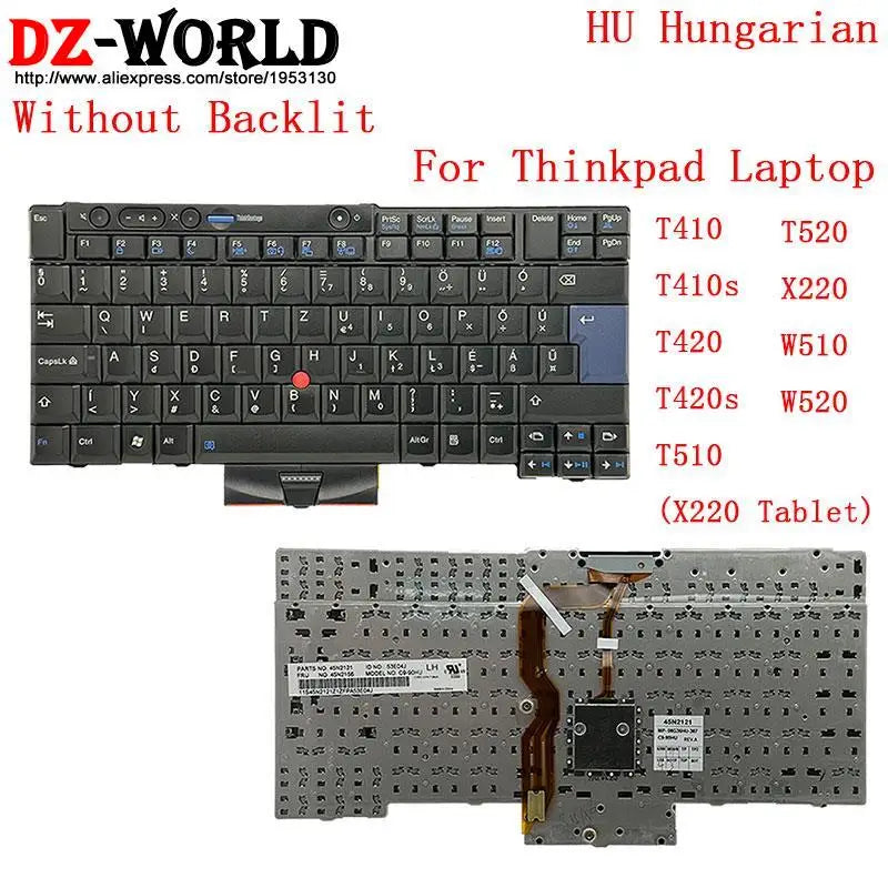 US RU UK LAS SP HB IL GK FR IC CFR IT HU BG English Keyboard for Lenovo Thinkpad T410 T420 S T510 T520 W510 W520 X220 i Laptop