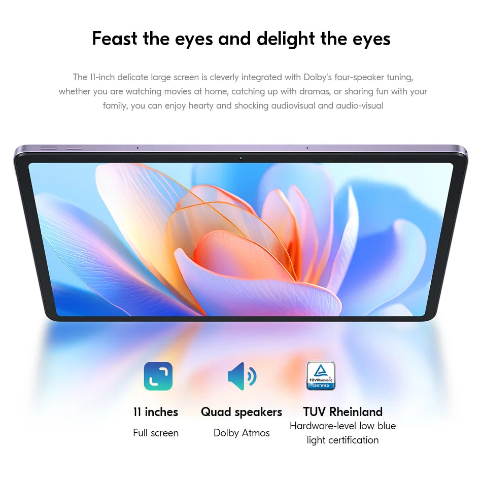 Global Firmware Lenovo Xiaoxin Pad 2024 Tablet 11" Screen Snapdragon 685 8GB 128GB ROM 7040mAh 20W Charger Lenovo Tab Android 13